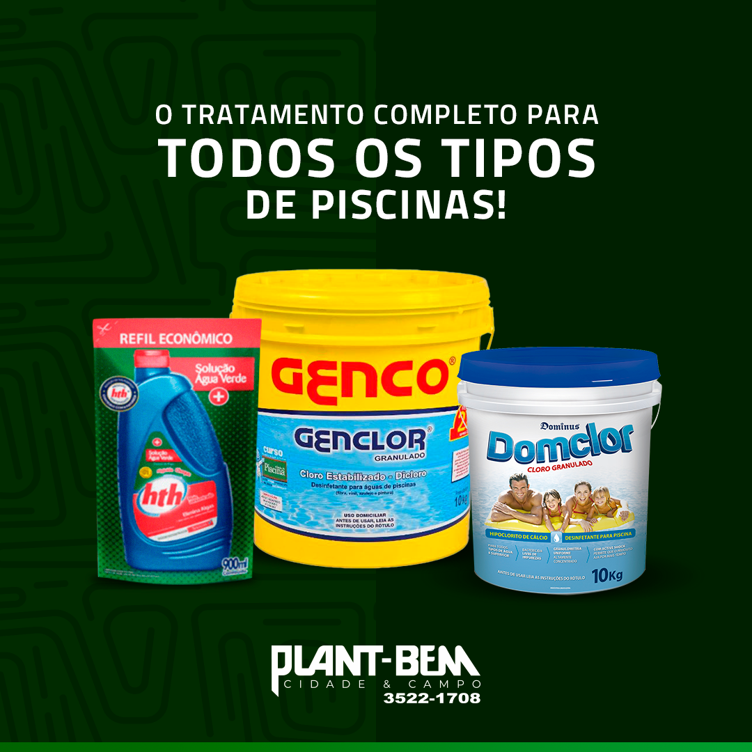 Muitas pessoas acreditam que a água cristalina da piscina é sinônimo de piscina tratada.